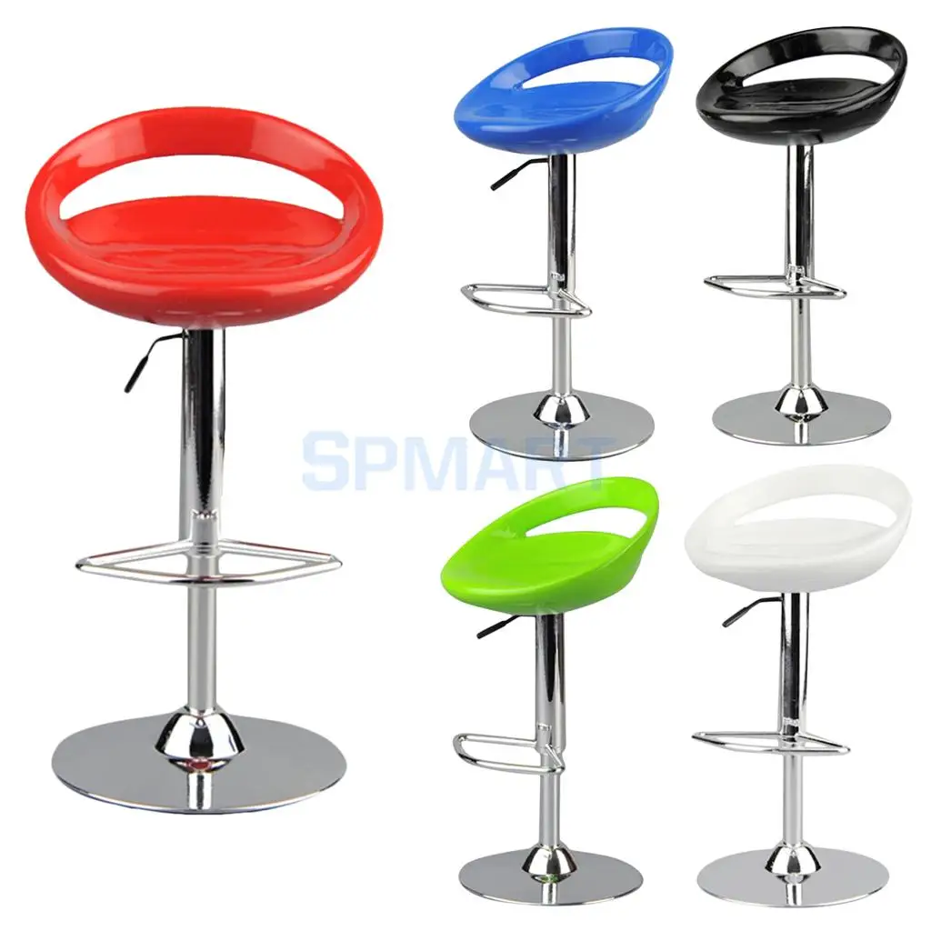 1/6 Scale Round Swivel Chairs Pub Bar Stools Furniture for 12