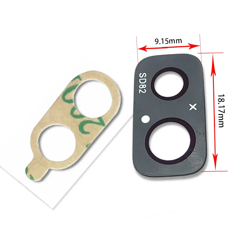 

50 pcs/lot ,New Back Rear Camera Glass Lens For Samsung Galaxy J7 Duo 2018 J720F J720 SM-J720F Glass Replacement Parts