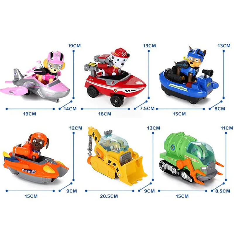 Paw patrol игрушечные машинки, деформация, собака, аниме игрушки, фигурка, пластиковая игрушка, модель patrulla canina, игрушки для детей, Paw patrol, подарок на день рождения