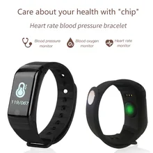 Смарт-браслет Поддержка сердечный ритм измерять кровяное давление Оксиметр монитор Шагомер напоминание трекер