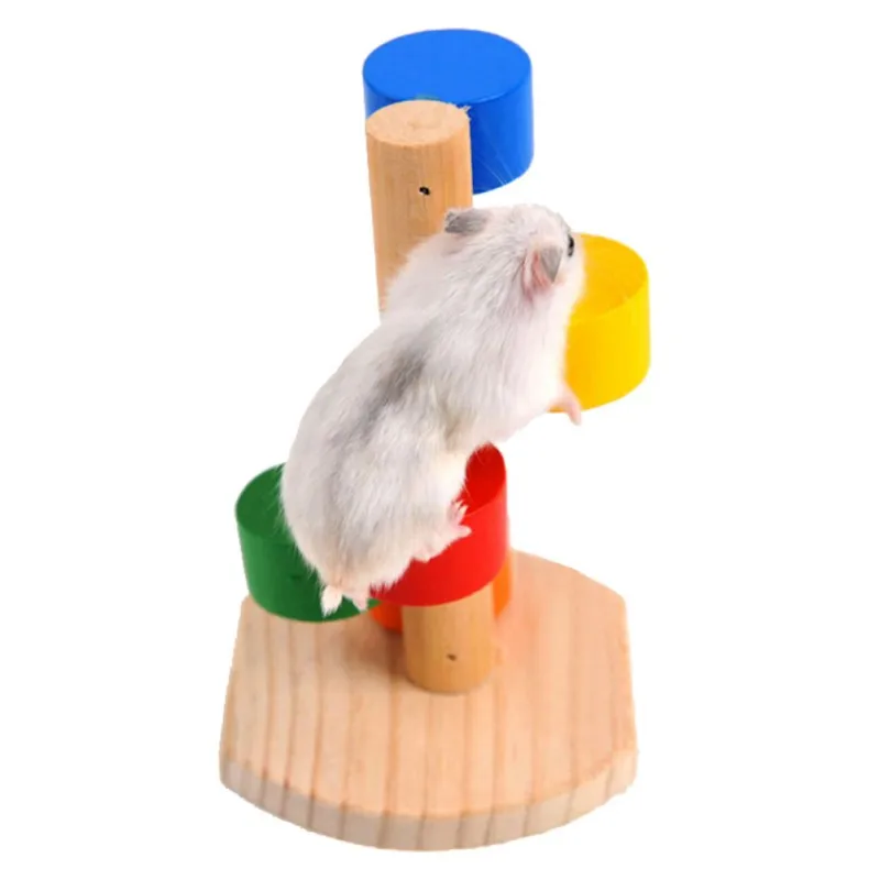 Buy Pet Rat Hamsters Pet Wood Craft Hamster Toys