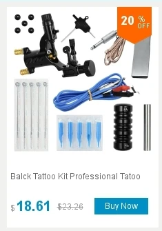 Татуировки kit Ротари комплект тату-машинки Maquinas де Tatuar Rotativa Profesional не полный комплект шнур для тату Иглы захвата