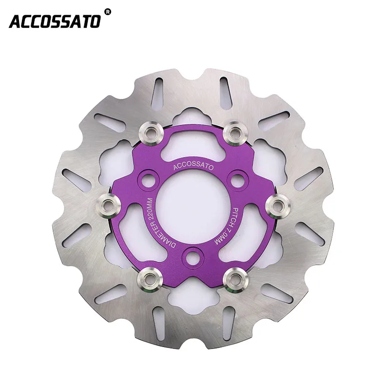 

Universal 220*70mm Motorcycle Float Brake Disc Cnc Rotor Disks For Gp110 Vp110 Scooter Sport-bike Dirt-bike