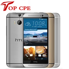 Оригинальный Разблокирована HTC ONE M8 M8 Quad Core Android RAM 2 ГБ + ROM 16 ГБ/32 ГБ 5.0 “Bluetooth WIFI GPS отремонтированы Мобильный Сотовый Телефон