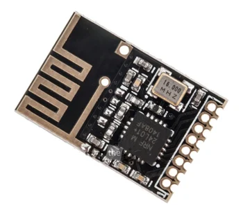 

10PCS NRF24L01 SMD 2.4GHz Wireless Module Mini Power Enhanced SMD Receiver Transceiver Low Voltage Regulator Board 5V