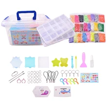 

24 Colors 4800pcs Aquabeads Set Water Spray Magic Beads Kit Ball Puzzle Game Fun DIY Handmaking 3D Puzzle Educational Toys