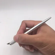 10 шт. алюминиевая ручка для микроблейдинга Легкая ручная игла с микролезвием держатель Caneta микроблейдинг tebori