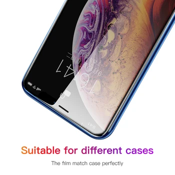 Baseus Privacy Protection Film Screen Protector for iPhone Xs Max Xr X Anti-peep Tempered Glass Protective Cover For iPhone X S 5