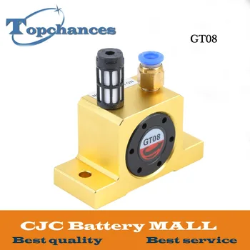 

High Quality Industrial GT08 Low Noise High Speed Pneumatic Turbine Vibrators+Silencer