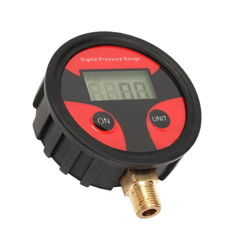 

Professional Digital LCD Tyre Tire Air Pump Pressure Gauge Tester 200PSI Car Van