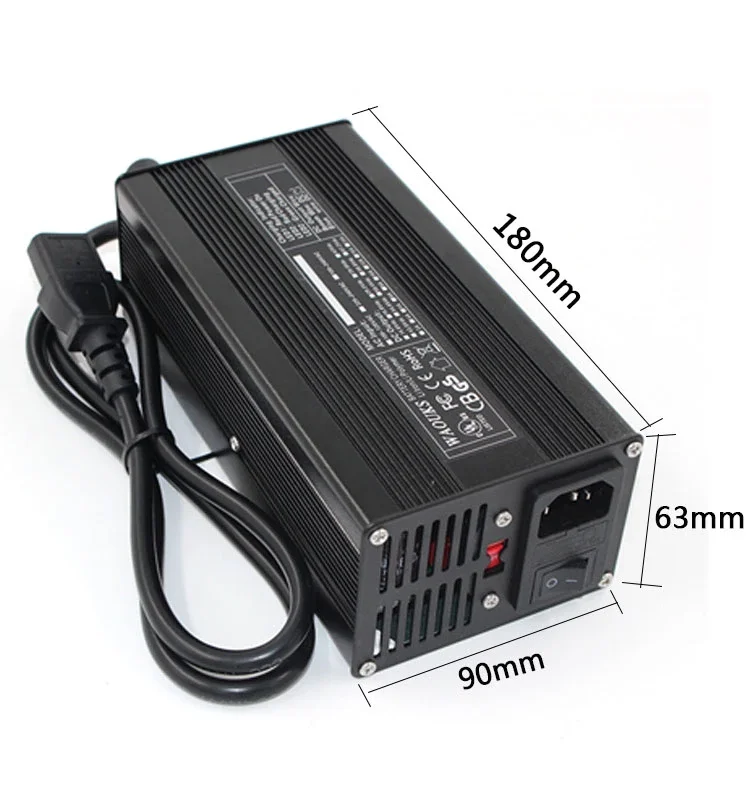 29.4V 12A Charger 29.4V Lithium Battery Charger For 7S 24V E-bike Li-Ion Battery Pack AC-DC For Electric Tool