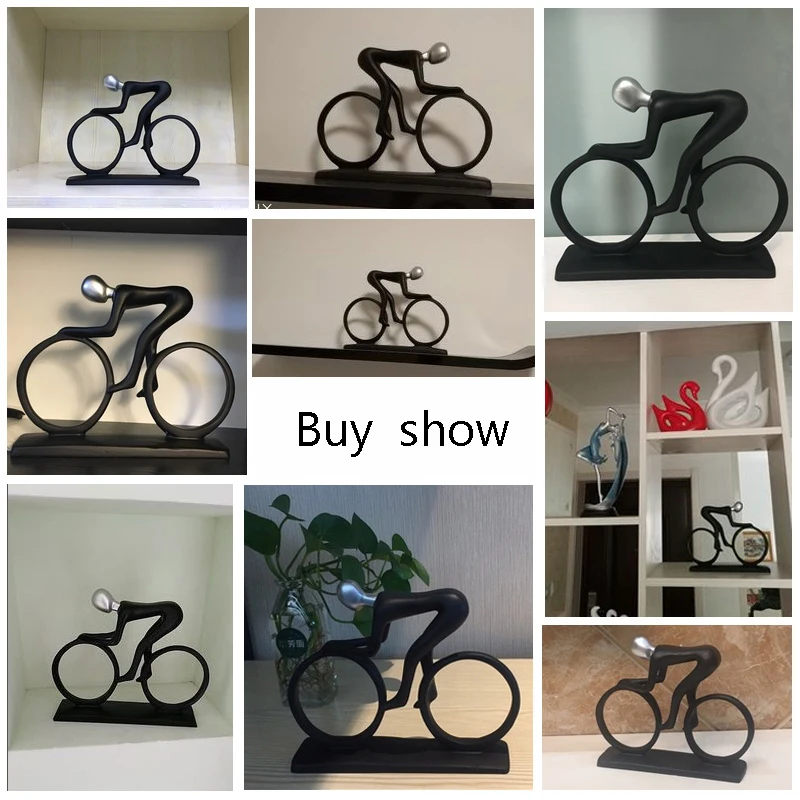 Aqumotic The Home Decor for Men Cyclist People End Table Decorations Outdoor Sports Peoples Room Decorative Table Top Tool