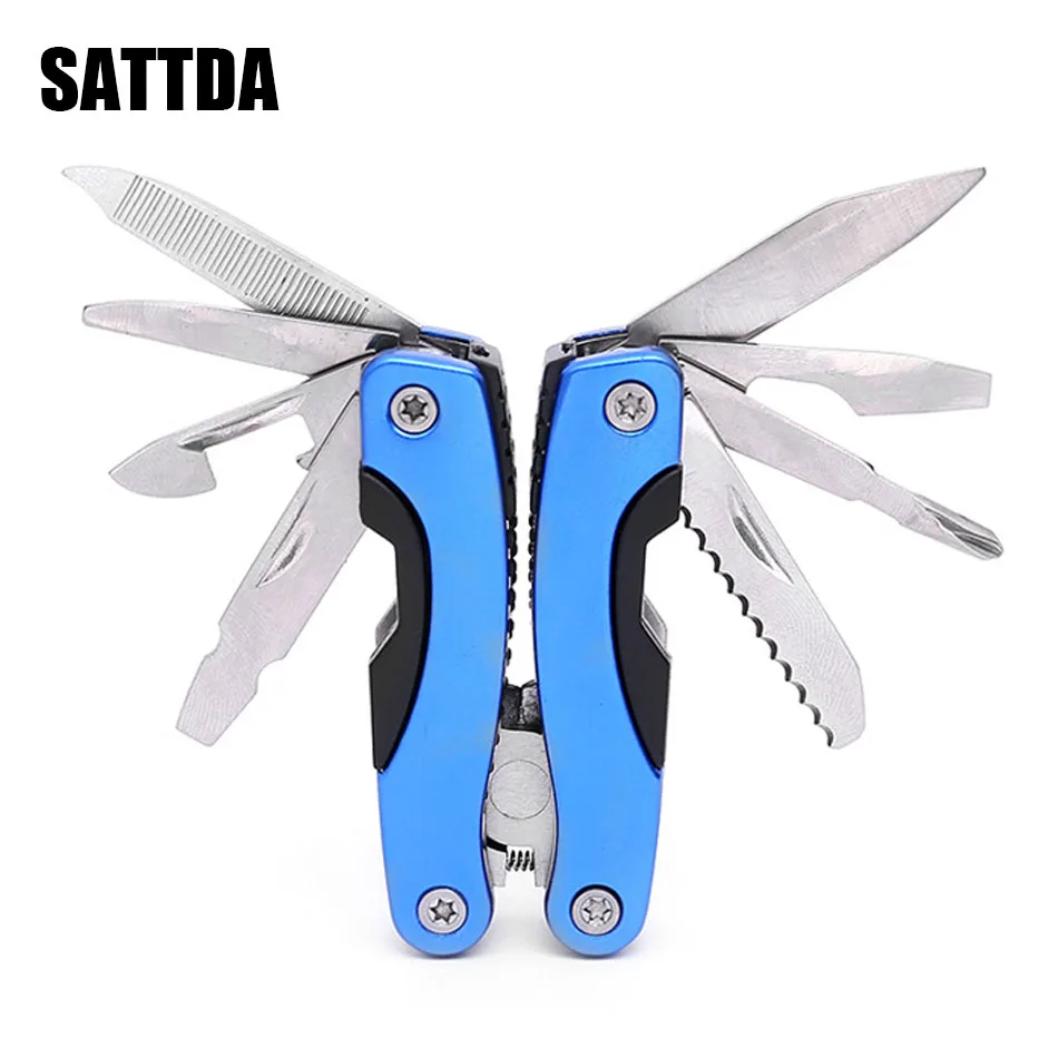 

Multifunctional folding pliers folding knife combination tool multi-tool manual tool screwdriver bottle opener