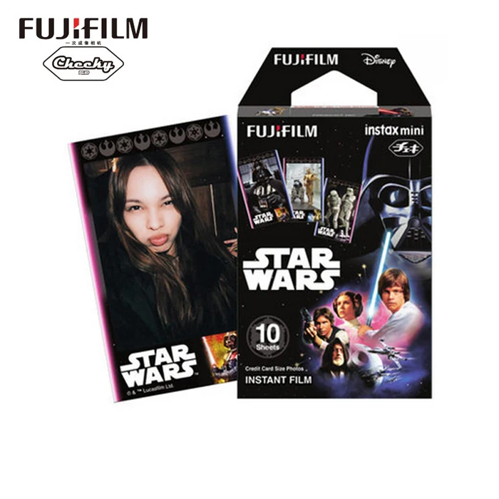 Истекает сентября 2017 Оригинал Fujifilm Звездные войны Instax Mini 8 пленка для polariod мини