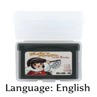 

32 Bit Video Game Cartridge Pocky & Rocky With Becky Console Card US Version English Language Support Drop Shipping