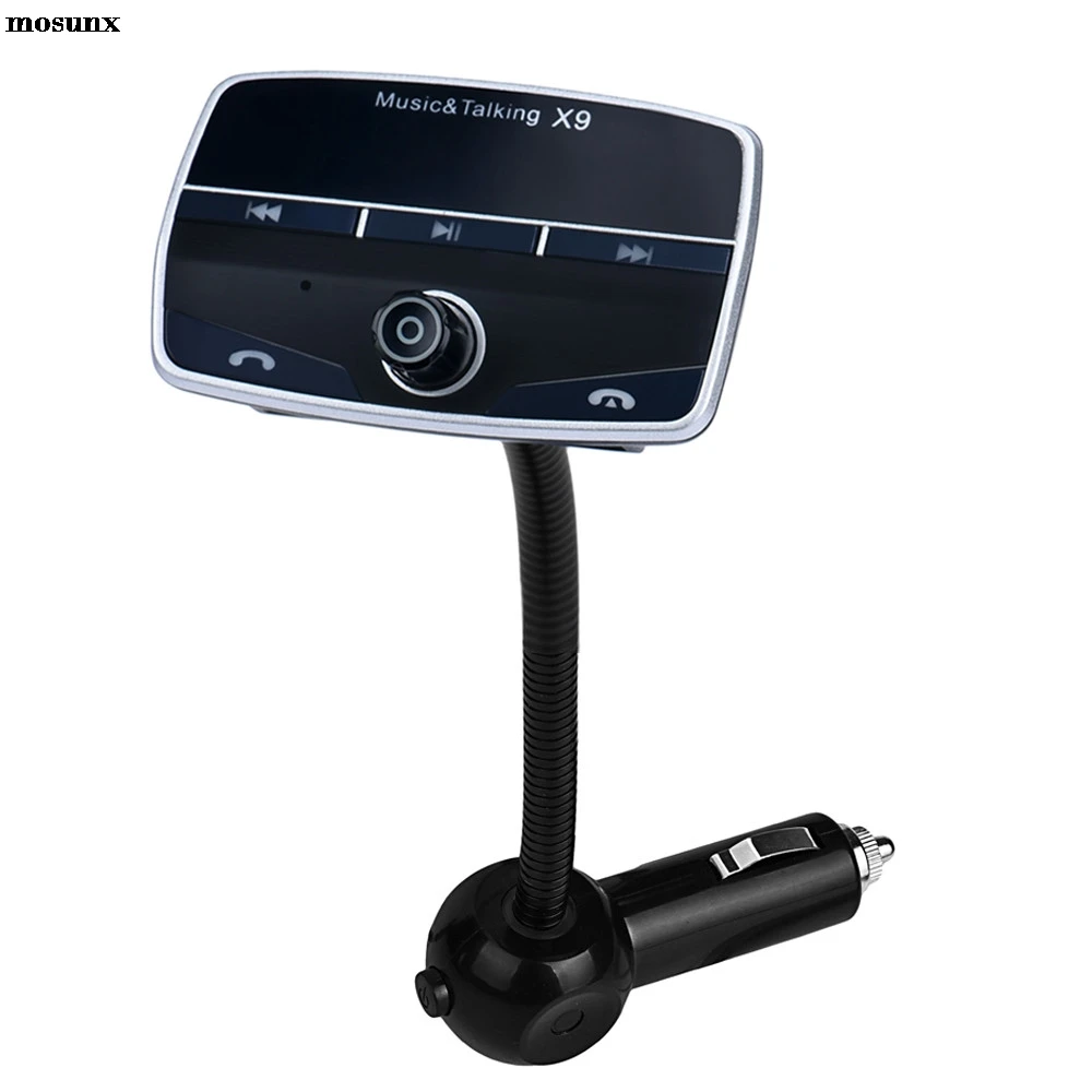 Mosunx 500e USB Зарядное устройство ЖК-дисплей Car Kit MP3 Bluetooth fm-передатчик с Hands-Free