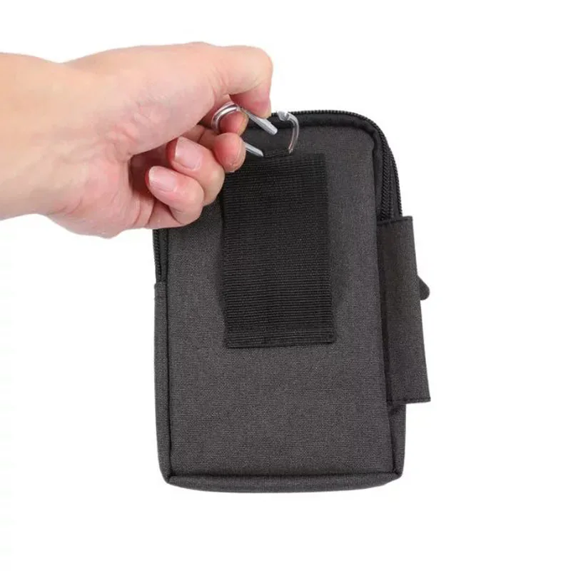 Cowboy Cloth Phone Pouch Belt Clip Bag for Samsung A5/A8/J5 2016/J7/J3 Case with Pen Holder Waist Bag Outdoor Sport Phone Cover