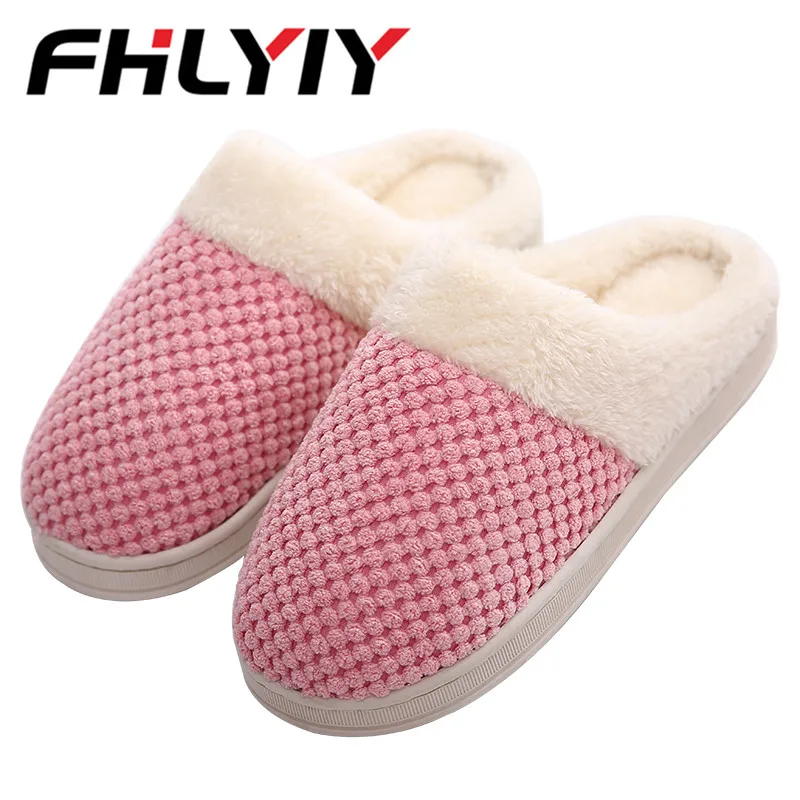 

Women Autumn Winter Shoes Plush Warm Indoor Home Slippers Fashion Zapatos De Mujer Casual Shoes Keep Warm Flat Slippers Shoes