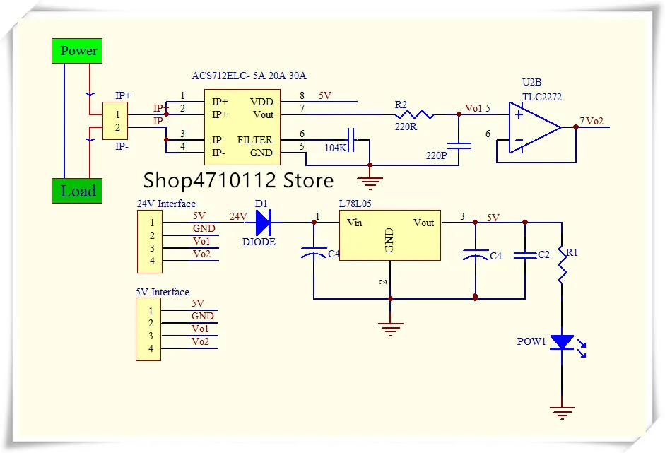 Новинка, 1 шт./лот, 0-5A ACS712ELCTR-05B ACS712TELC-050B ACS712 5A модуль датчика тока 0,18 V/1A 24 Питание
