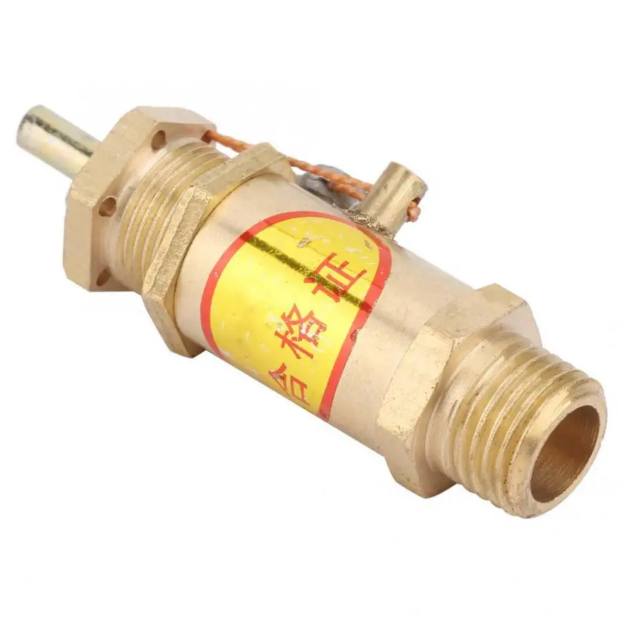 Запорный клапан G1/4 воздушный компрессор предохранительный клапан давления для парового генератора котла электромагнитный клапан