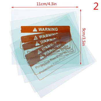 

5pcs Spare Welding Shield Cover Lens Protector Plate for Welding Helmet Mask