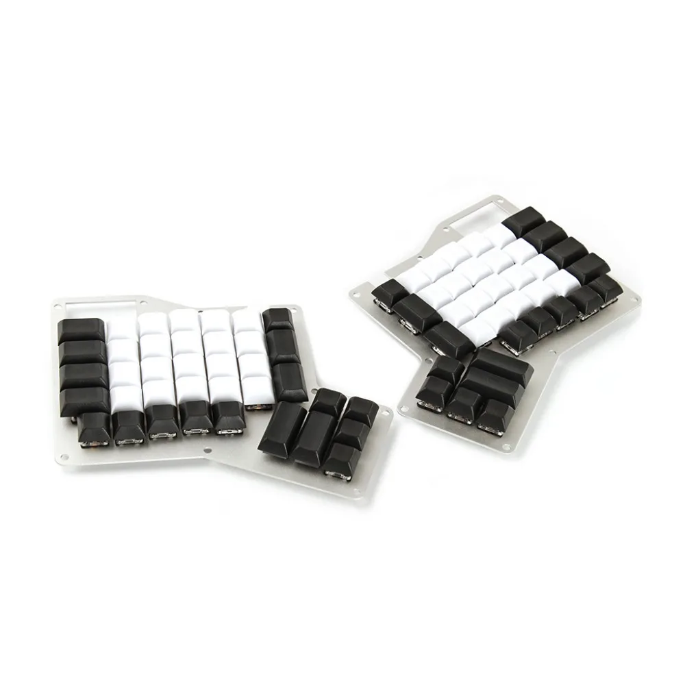 YMDK DSA профиль PBT топ печати пустой Ergodox Keycap Набор для Ergo Ergodox клавиатура