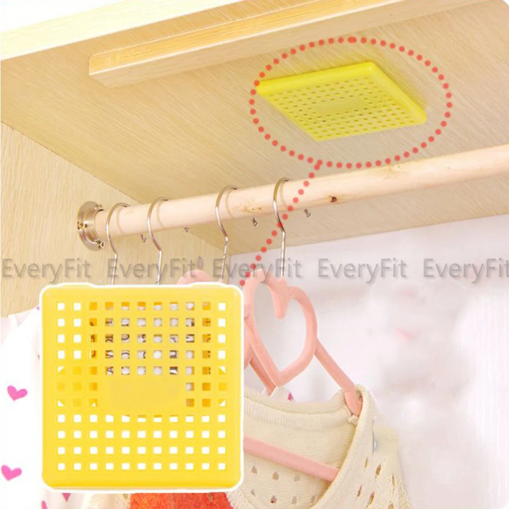 

Home Bathroom Wardrobe Car Moistureproof Silica Gel Desiccant & Box+Sticky Pads