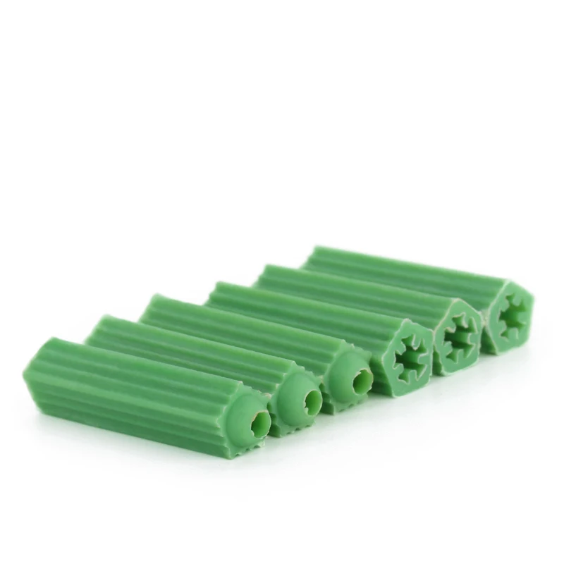 Aexit Plastic Masonry Screws & Bolts Screws Fixing Wall Anchor Green Expansion Bolts 8x30mm 250pcs Aexit Plastic Masonry Screws & Bolts Screws Fixing Wall Anchor Green Expansion Bolts 8x30mm 250pcs