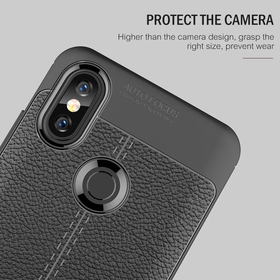 Xiomi Case For Xiaomi Mi A2 6X Litchi Leather Luxury Cover For Xiaomi Redmi Note 5 Plus 5A 6 6A Pro 4A 4X 5A Mi 8 SE A1 A2 Coque (7)
