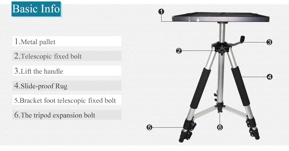 50-150 см лоток Дизайн ноутбук HD LED DLP ЖК-дисплей проектор Камера штатив кронштейн держатель Стенд складной проектор Кронштейны крепления