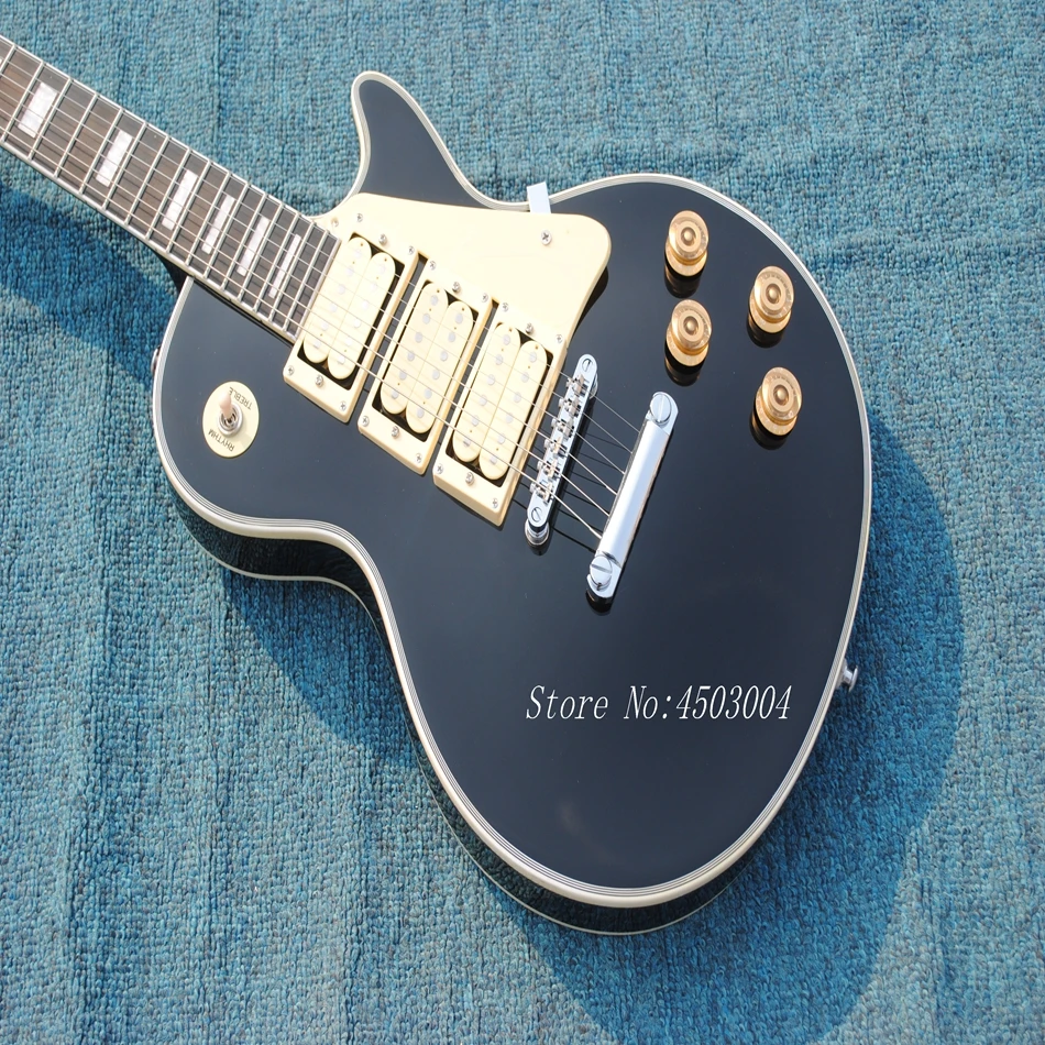 

NEW Custom Ace Frehley Guitar Black /sunburst Electric Guitar China Guitar Factory from China Free shipping