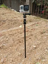 Hunt Trail Camera Tripod Mount and Stake Monopod for Gopro Hero Xiao Yi sjcam action  smartphone