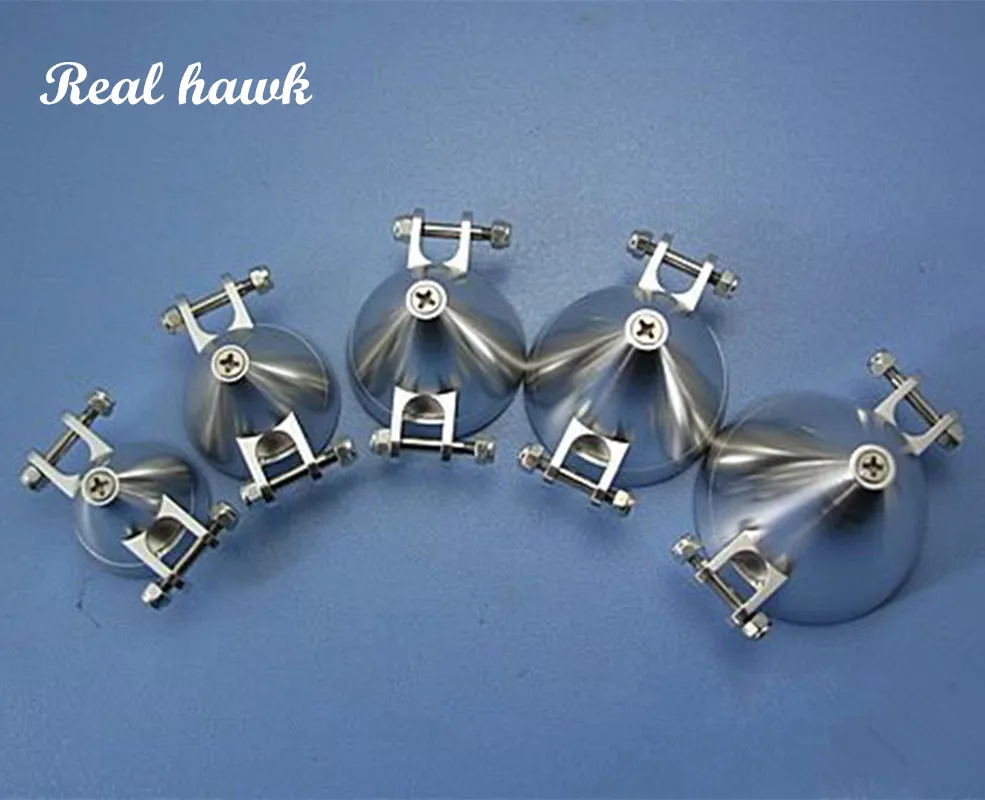 RC Airplane Fairing Aluminum Alloy Folding Paddle Propeller Fairing AXIS 3.0/3.17/4/5/6mm Folding Propeller Hood For Glider part