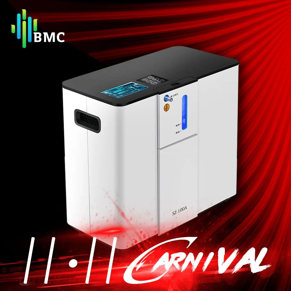 

BMC Purifier Home Use Remote Control o2 Generator o2 Concentrator Medical Machines with 220v Europen Standard Powercord