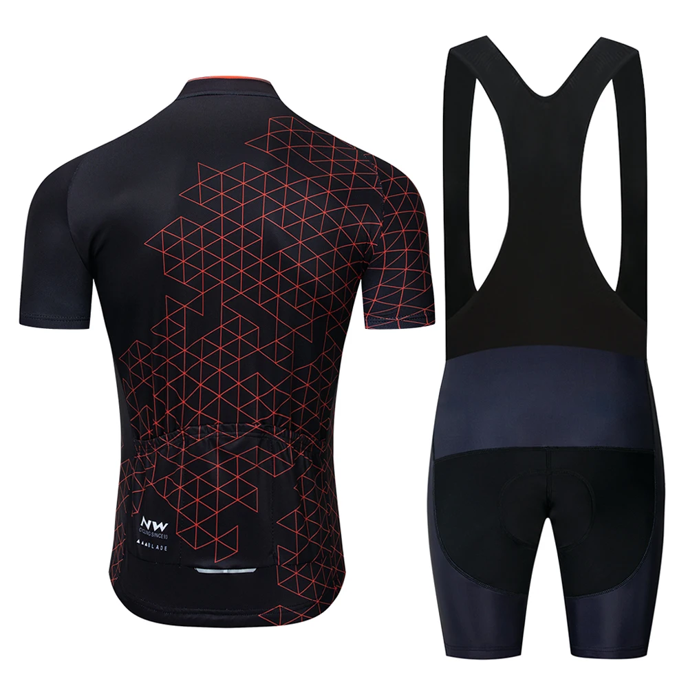 Northwave NW Лето Велоспорт Джерси короткий рукав набор нагрудник шорты для мужчин MTB велосипедная Одежда Майо кулот одежда спортивная одежда