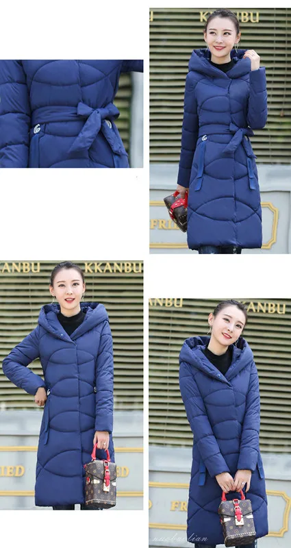  Medium Long Cotton Clothing Winter Jacket Women Slim Fit Female Jacket Redk Jacket Women parka Winter Woman Coats 2018 M -2XL (12)