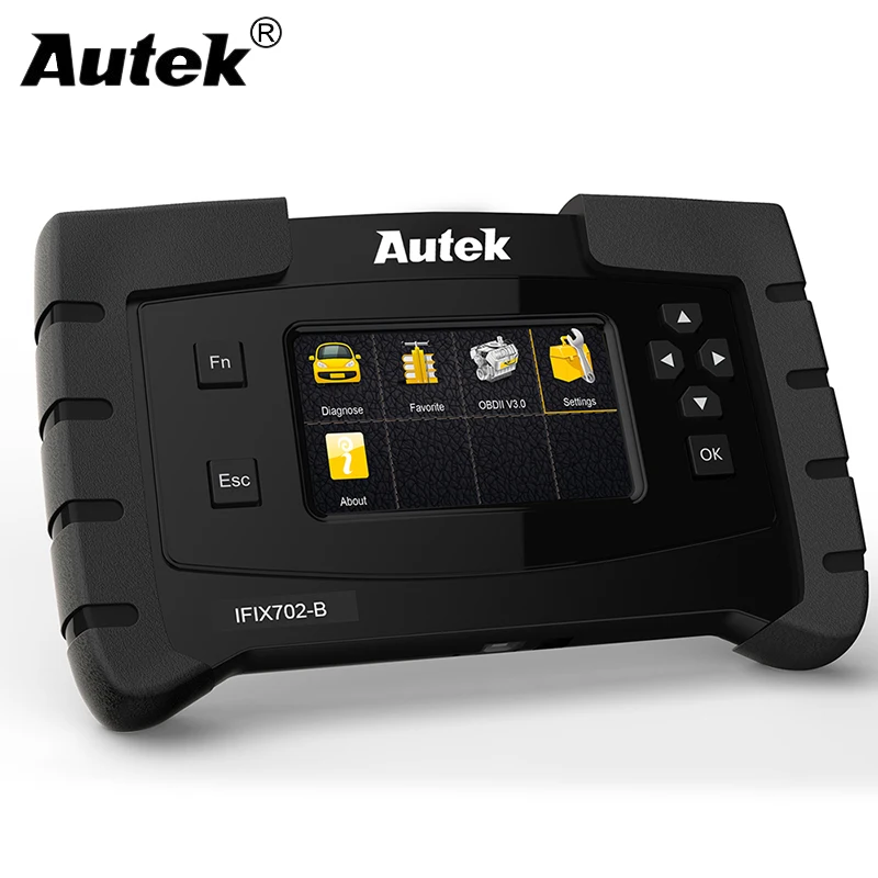 Autek IFIX702 B OBD2 сканер многоязычный автомобильный диагностический инструмент ABS SRS
