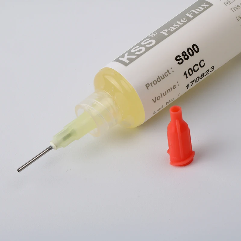 4 KSS S800 Solder paste Flux soldering paste Solder paste Flux for soldering fluxo de soldagem smd bga Dispensing needle Flux