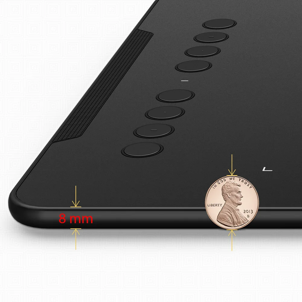 XP-Pen Deco 01 графический планшет Графический Цифровой с наклоном для Android и 8 клавиш быстрого доступа(8192 уровней давления) для начинающих