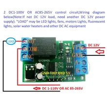 

12V Multifunctional Serial Relay Module PLC Controller RS485 EM88