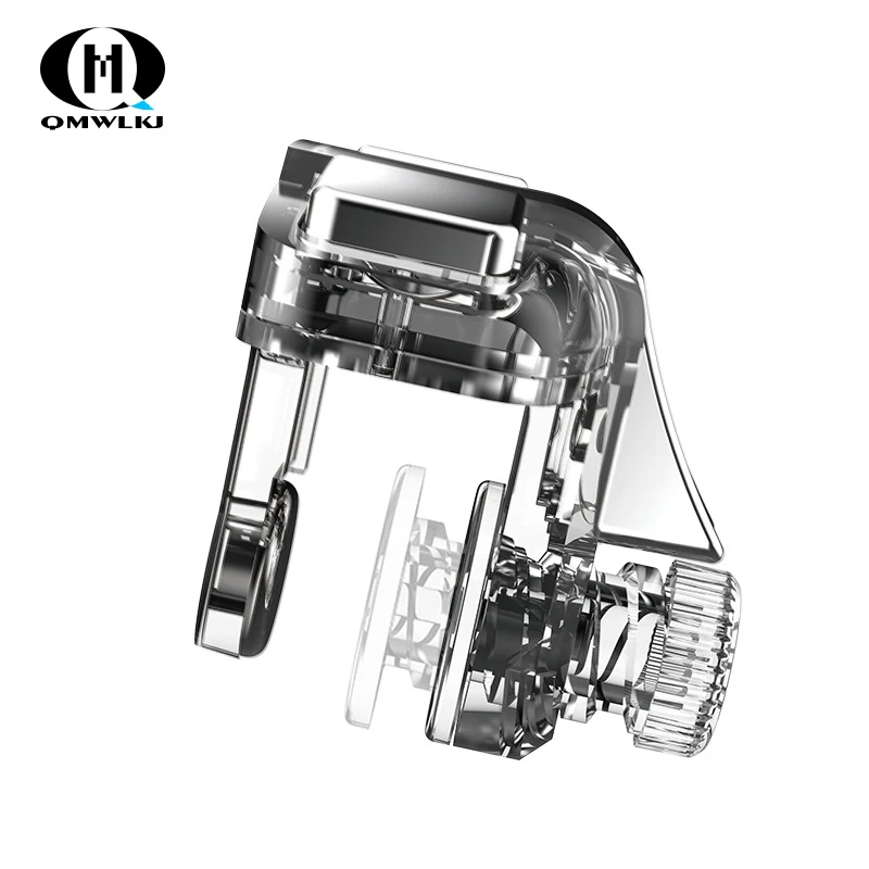 

A8 Transparent PUBG Mobile Game Trigger Controller joystick pugb Fire Button L1R1 Shooter Aim Key For Iphone Android Gamepad