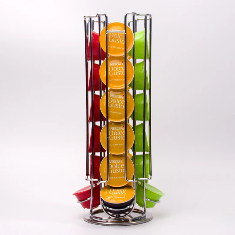 Держатель для кофе MICCK Dolce Gusto ручная вращающаяся стойка 24 шт. кофейная капсул