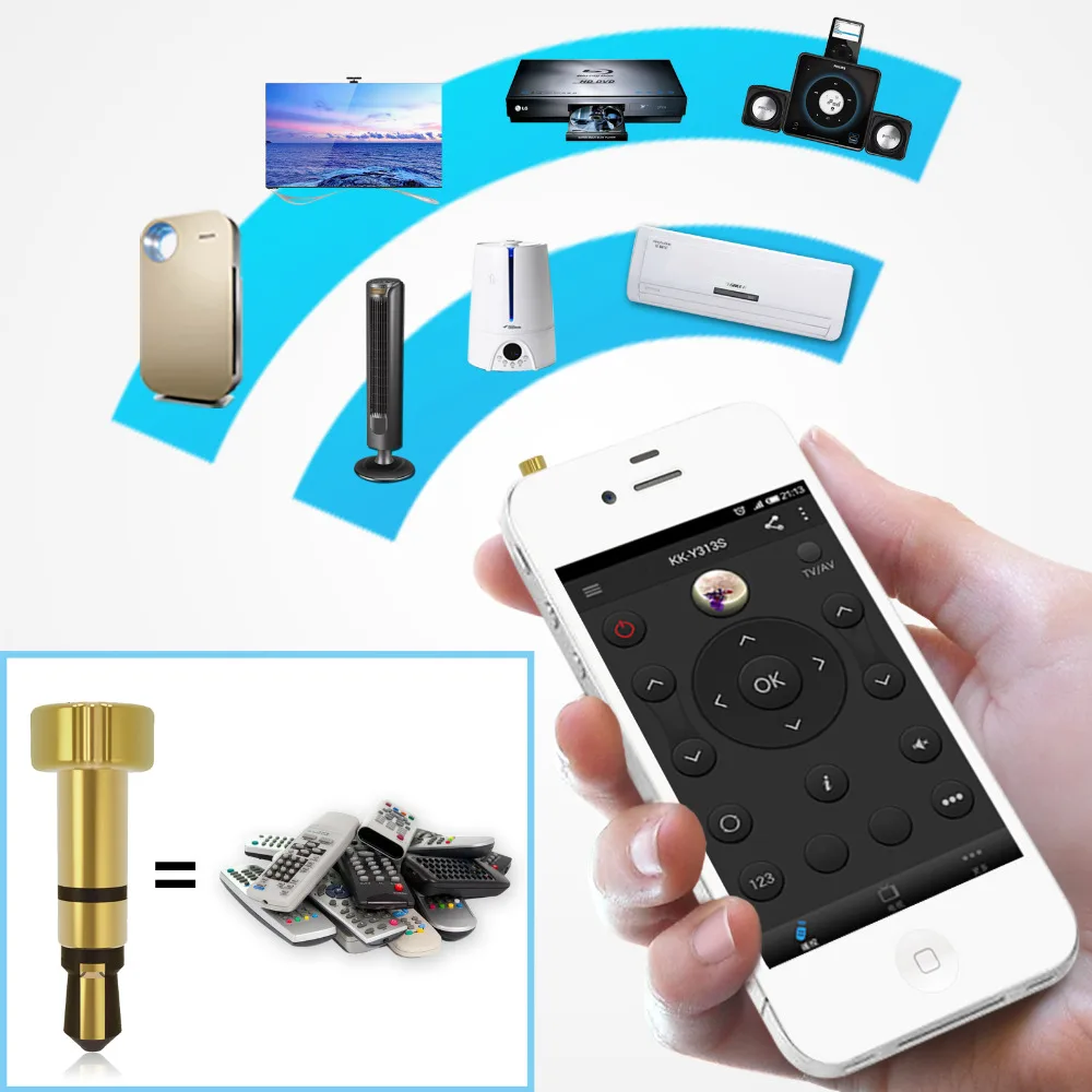 Smart Remote Карман для Мобильных Устройств iPhone/iPad беспроводной ИК-Пульт Для