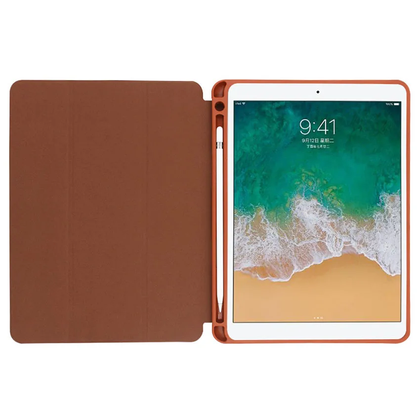 Чехол из искусственной кожи для Apple iPad Pro 10 5 откидная подставка умный чехол с