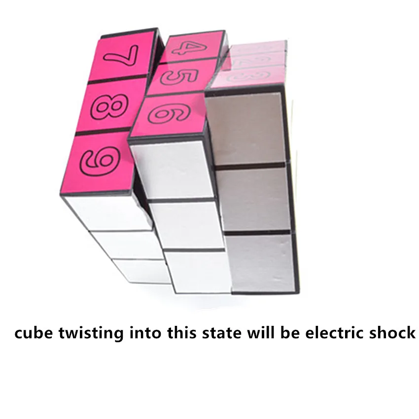 1 шт. электрическим током Cube игрушки антистресс страшно игрушки электрическим током игрушки для взрослых Анекдоты Приколы Шалости Смешные