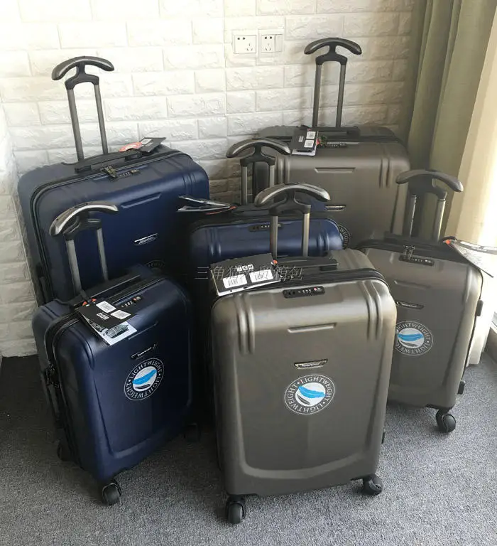 

Export USA Universal 4 Wheels Hardside ABS PC Travel Trolley Luggage Suitcase Anti-riot zipper Famous