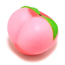 1Pcs 10CM Colossal Soft Squishy Peaches Cream Scented Super Slow Rising