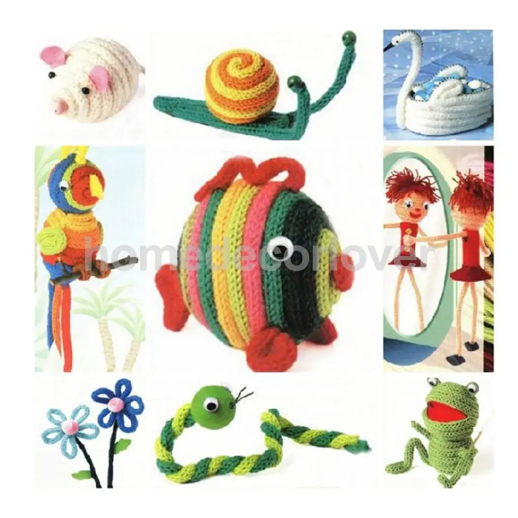 Buy Rope Braiding Knitting Spool Loom Knitter Making