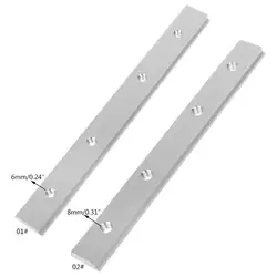 M6 M8 200 мм слайд плиты T трек слот для Т-слот направляющая для резки планка для крепления таблице маршрутизатора Деревообрабатывающие