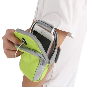 

Running Jogging Protective Phone Bag Sports Wrist Arm Bag Outdoor Waterproof Nylon Hand Bag For Armband Sport Running Bag